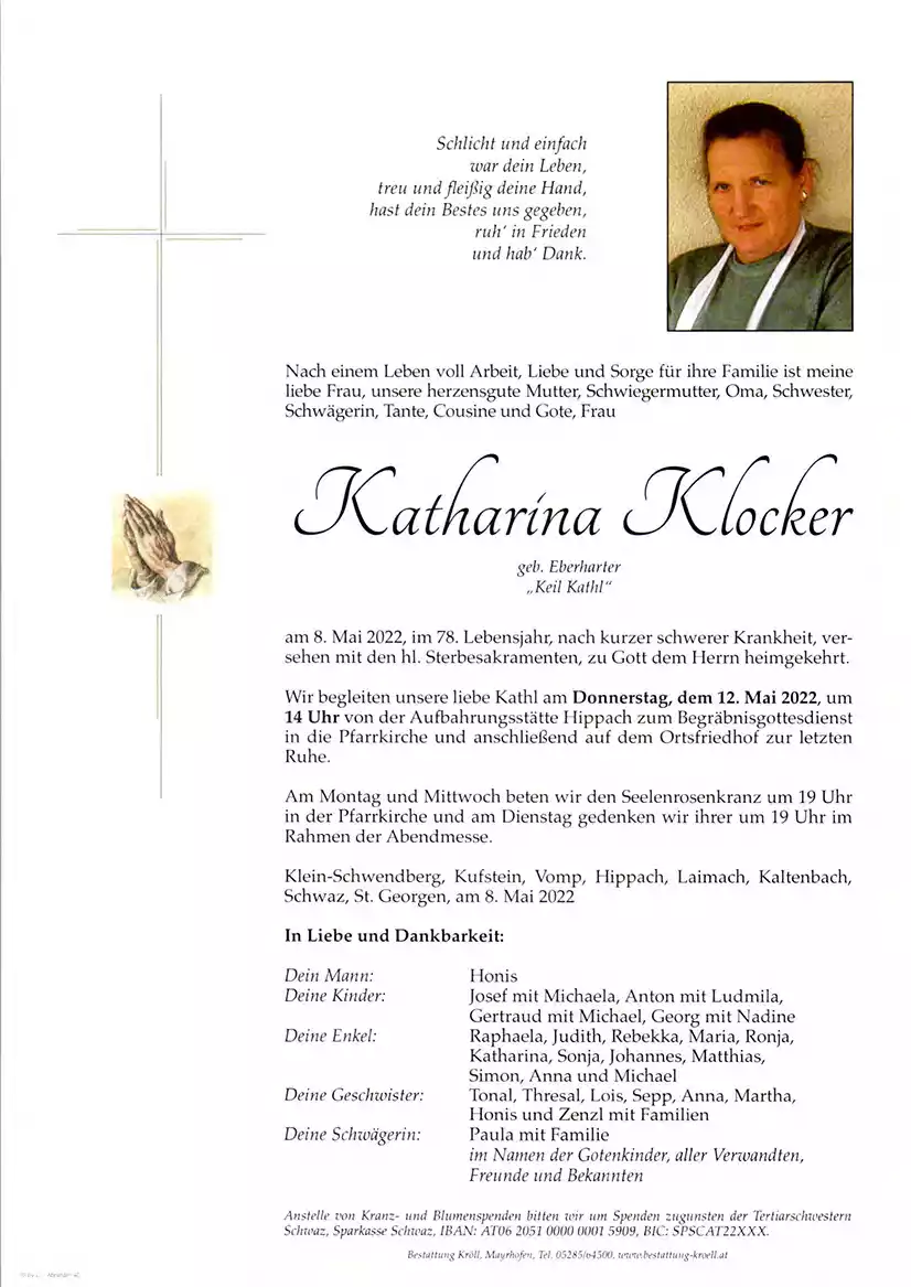 Parte von Katharina Klocker